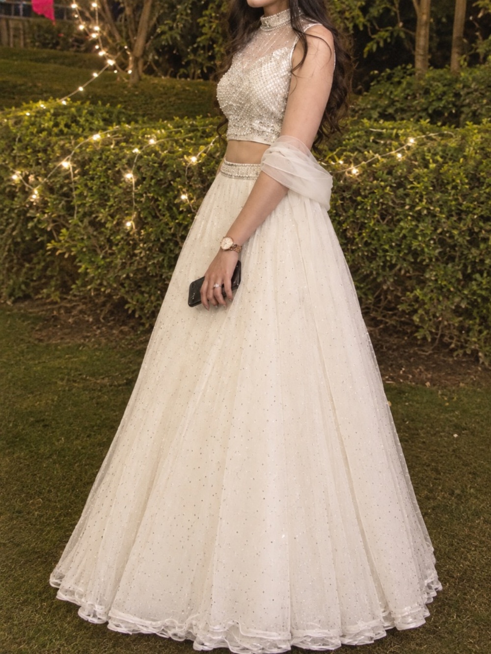 Designer White/Ivory Lehenga